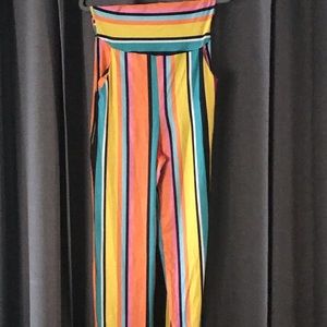 All in one strapless jumper